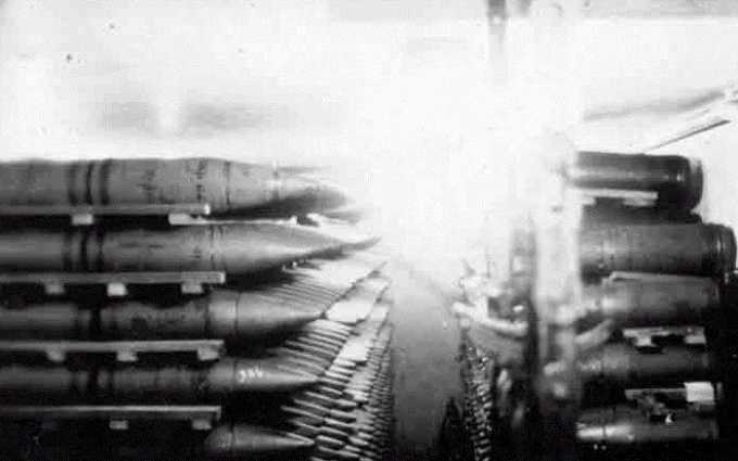Ammunition, concentrated in the warehouses of the concrete battleship. / Photo: worldofwarships.ru