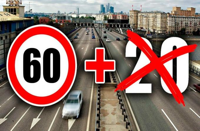 Cancel allowable overspeed of 20 km / h. New penalties and new government promises.