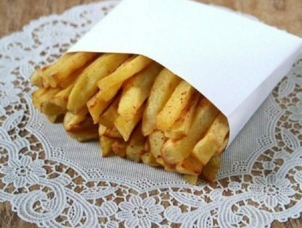 French fries without oil is ready.