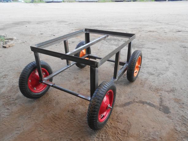 How to cook their own hands serious cargo cart for construction, houses, cottages
