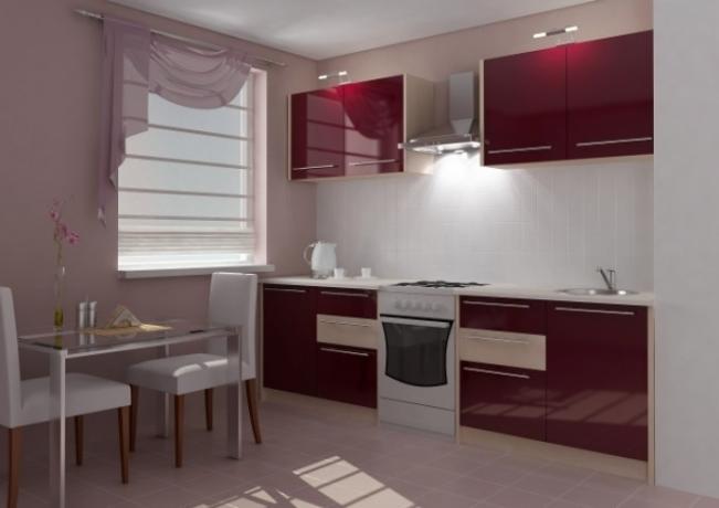 The Darvis kitchen impresses with its striking combination of design, finishes and materials.