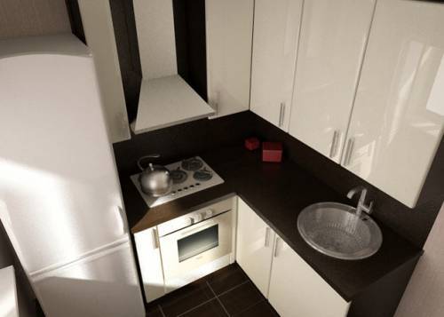 ideas for a small kitchen in Khrushchev