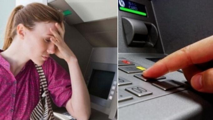 How to return the card, if the ATM "ate" it, and finally hung