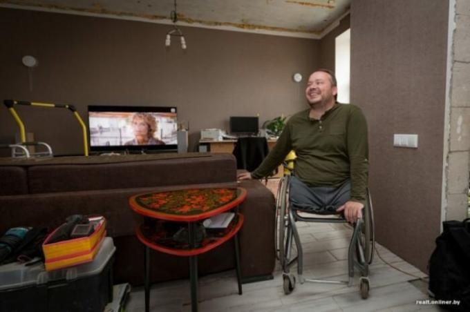 Vyacheslav citizen of Minsk is building a house and dreams of a cozy terrace.