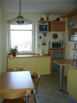 if the kitchen is narrow and long