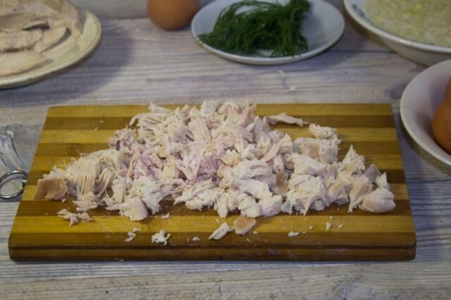This salad you have not tried! The secret recipe for chicken with almonds