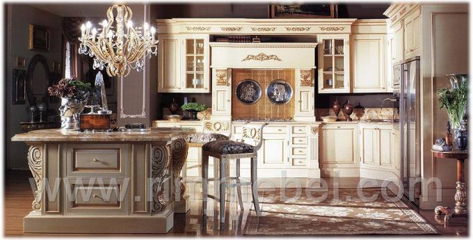 English style in the interior of the kitchen