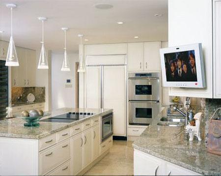TV in the kitchen - convenient and practical