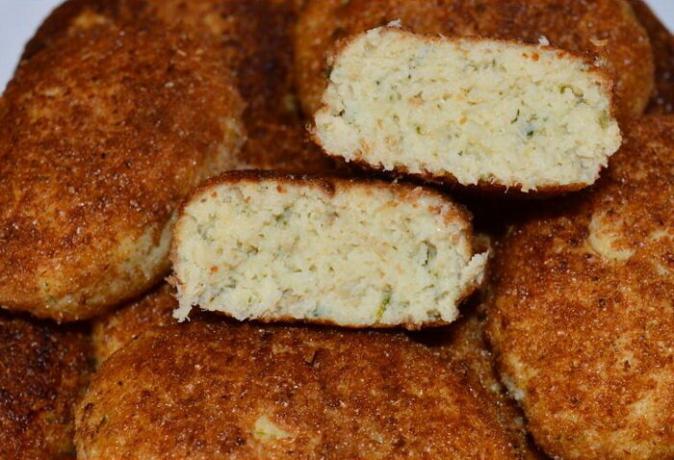 Tender and juicy fish cakes.