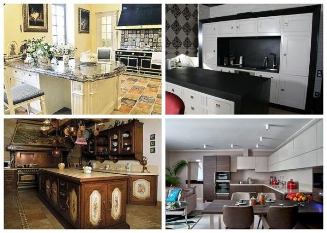 Interior decorate their kitchens stars with great care, although not always have time to prepare them.