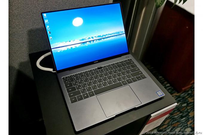 Thin, light and powerful laptop Huawei MateBook X Pro