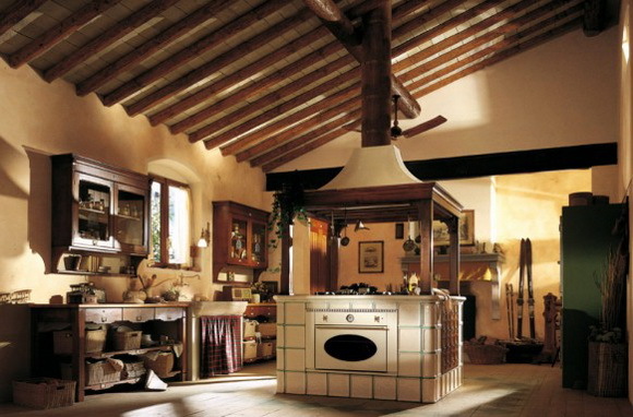 Provence and country style kitchen