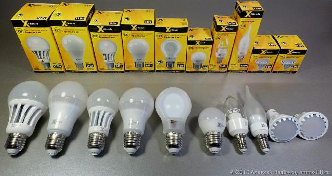 How are LED lamps, their advantages and varieties
