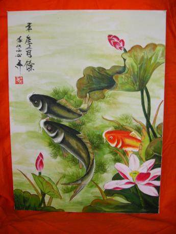 feng shui paintings in the kitchen