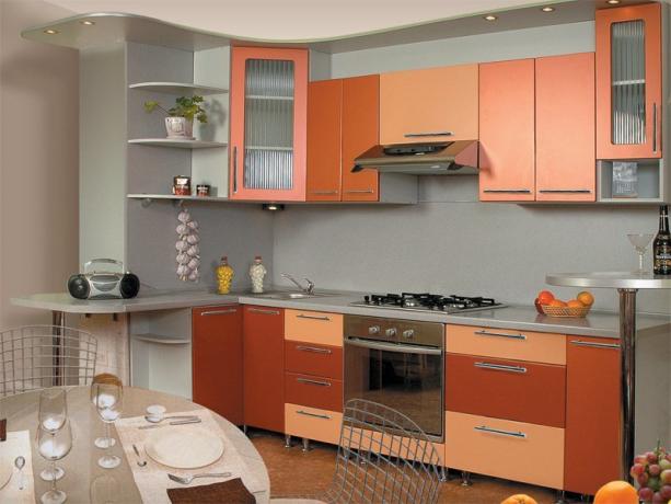 what facades for the kitchen are better to choose