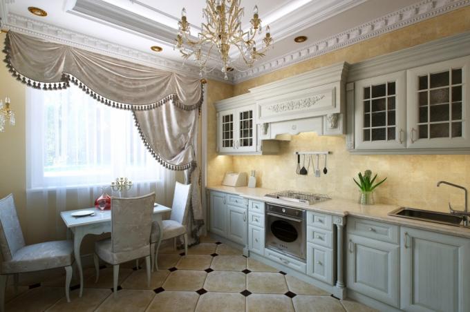 Classic kitchen interior