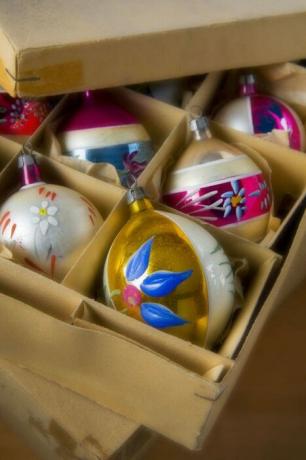 Christmas decorations - a fragile treasure.
