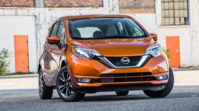 Nissan Versa Note in 2017. | Photo: cheatsheet.com.