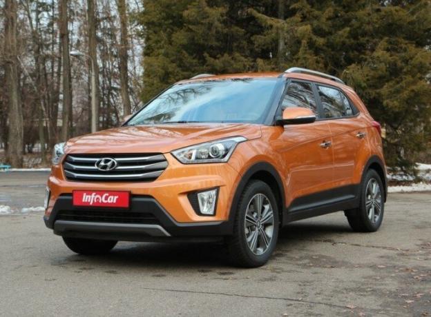 The popular crossover Korean Hyundai Creta was "a surprise". | Photo: hyundai-creta.infocar.ua.