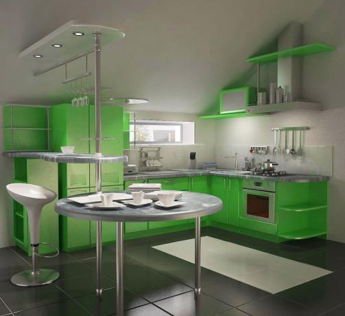 An original design solution will make your kitchen special