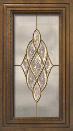 stained glass for kitchen facades
