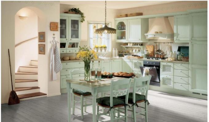 Provence and country style kitchens