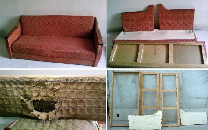 How to make a new one out of an old awful sofa