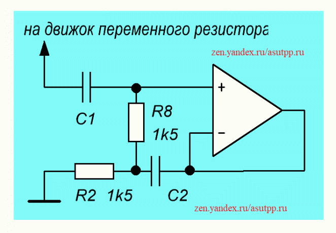EXAMPLE active filter circuit