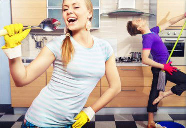 Cleaning can be approached in different ways