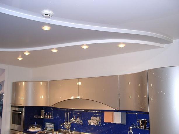 Suspended ceilings for the kitchen (45 photos): how to do it yourself, instructions, photos, price and video tutorials
