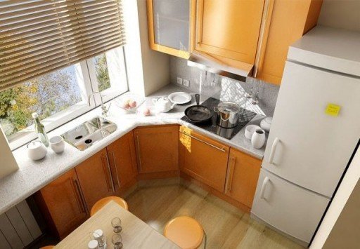 design of a small kitchen 5 5 meters