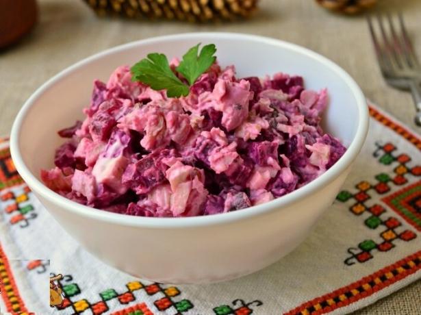 Salad diet with simple and wholesome ingredients. How to cook and skolno days diet