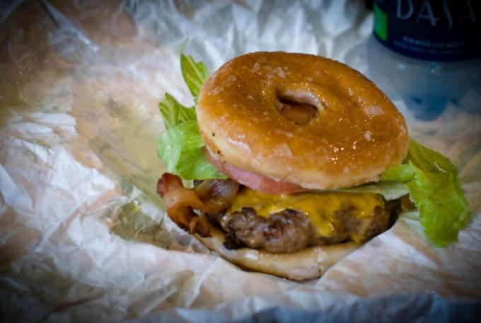 Burger in a donut. | Photos: Read More.
