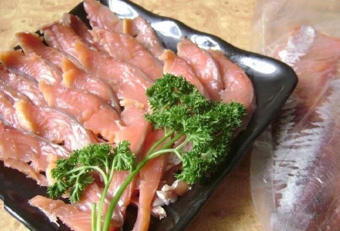 How do I make a fragrant salted from frozen salmon "salmon". easy recipe