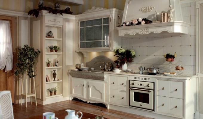 Rustic kitchen (44 photos): video instructions for decorating the interior design with your own hands, what kind of furniture, curtains, pick up, price, photo