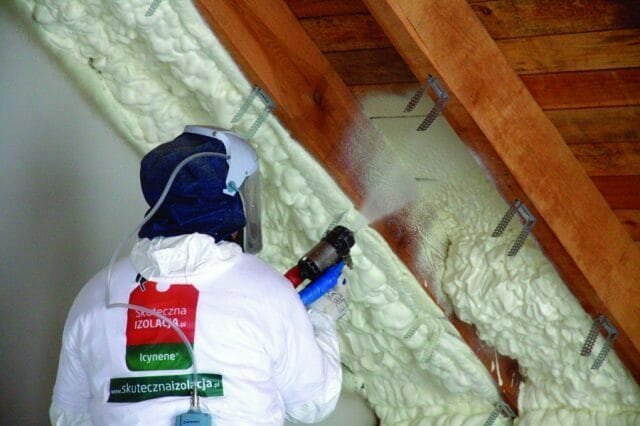 Polyurethane foam as insulation