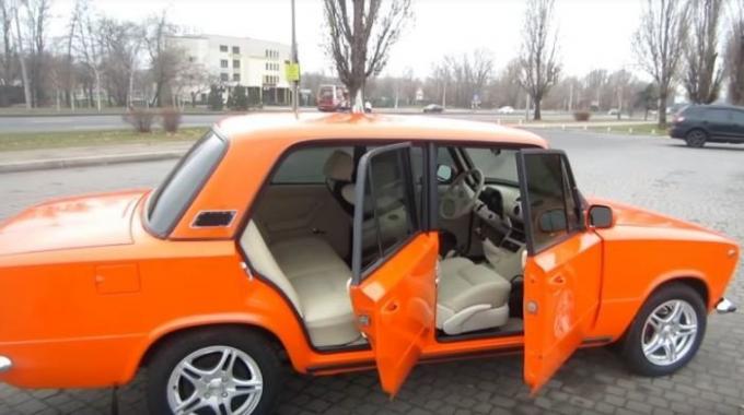 Tuning level 80: resident of Zaporozhye has made "Penny" in the luxury sedan