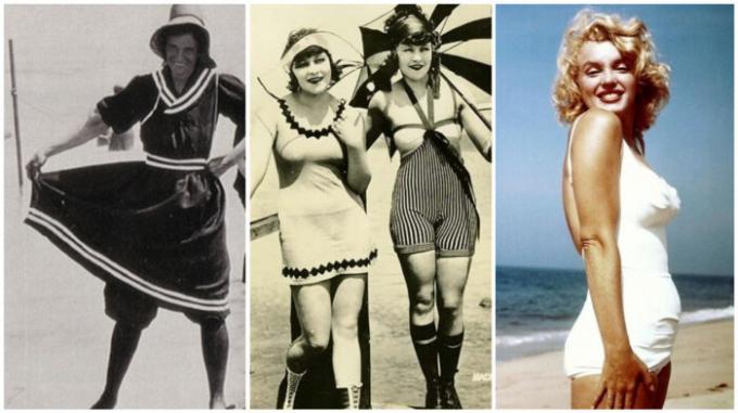 Why "morality squads" in the 1920s, were walking along the beach with a ruler