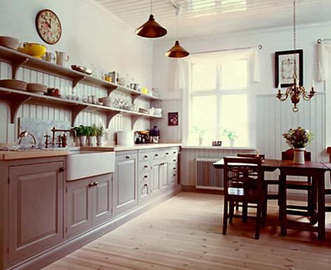 decorative shelves for kitchen