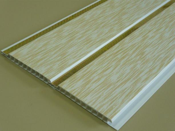 Photo of plastic panels for the ceiling