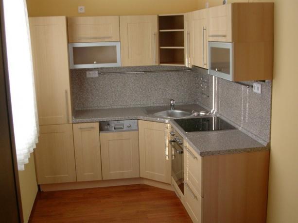 Dimensions of corner kitchen cabinets: DIY video instructions for installation, price, photo