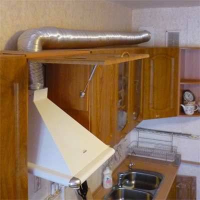 air ducts for kitchen hoods