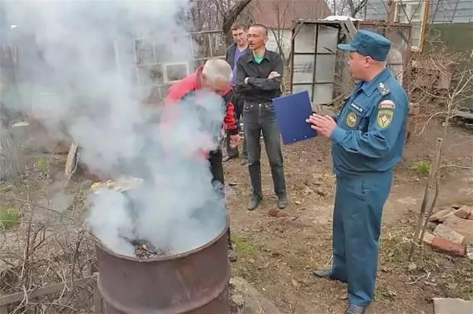 How to burn trash in a barrel, and not get a penalty. Rules MOE.