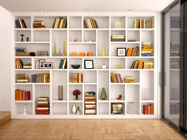 5 unusual ideas for where to store books in a small apartment