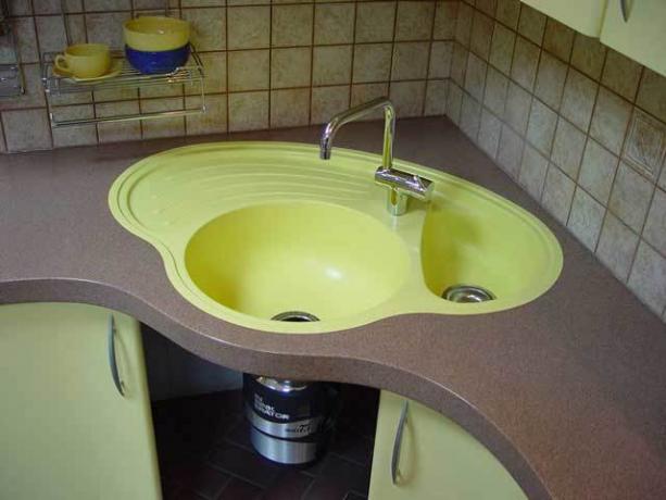 Integrated sink