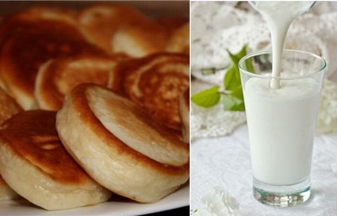 How to fry the pancakes on a lush yogurt without eggs.