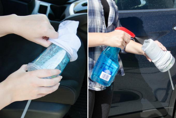 10 tips that will help "clean up the feathers," her car