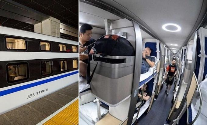 Chinese second-class carriage, which our countrymen only envy