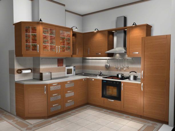 built-in kitchen appliances refrigerator