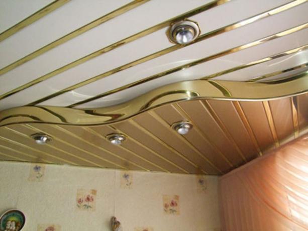 Photo - an example of ceiling decoration.